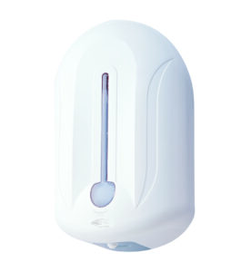 SARO Desinfektionsspender weiss mit Sensor Modell MERIT - SARO Artikel 298-2100