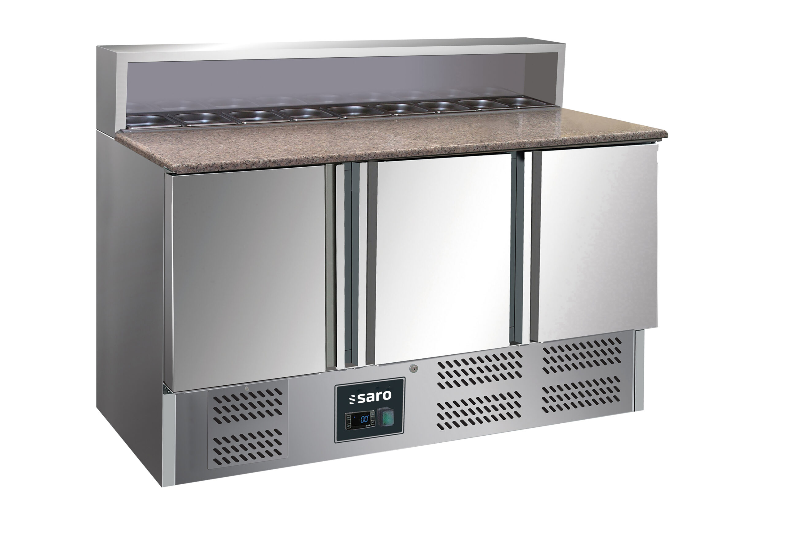SARO Pizzatisch, 3 Türen, Modell GIANNI PS 903 - SARO Artikel 323-10051