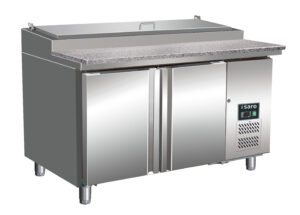 SARO Belegstation 1/3 GN mit Granitarbeitsplatte, Modell SH 1500 - SARO Artikel 323-1115