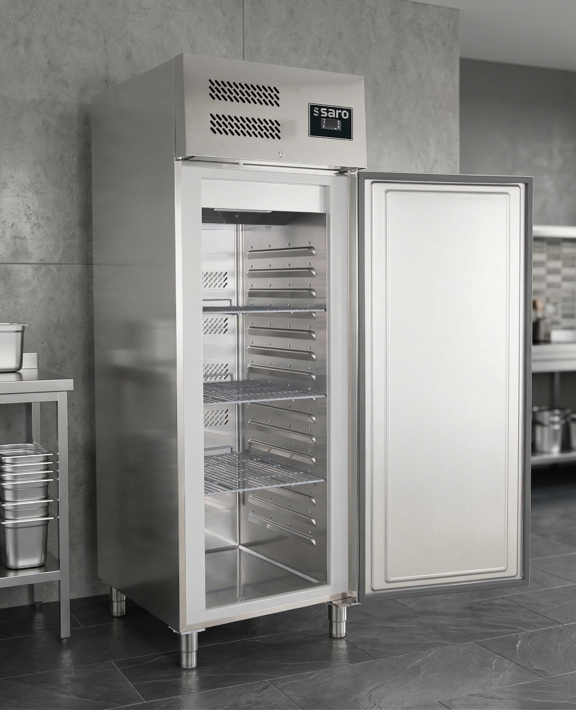 SARO Gewerbetiefkühlschrank - 2/1 GN, Modell GN 700 BT PRO - SARO Artikel 323-1410 Detailansicht 2