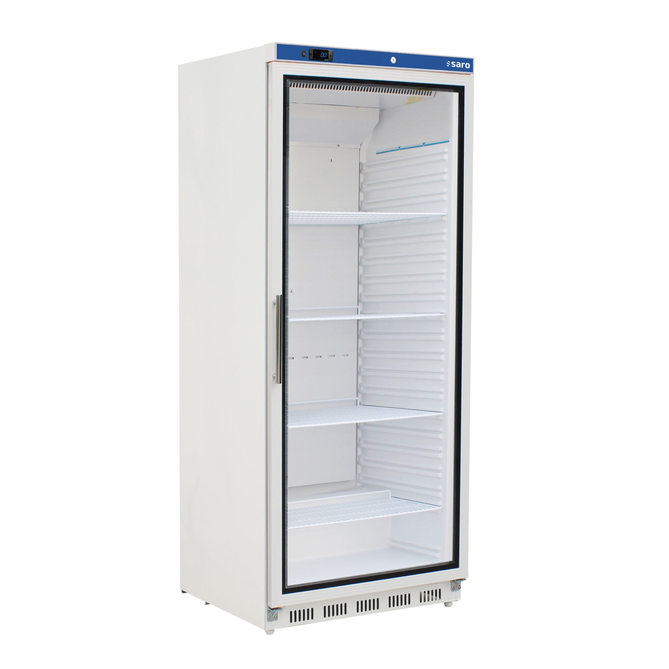 SARO Lagerkühlschrank mit Glastür - weiß, Modell HK 600 GD V2 - SARO Artikel 323-2030