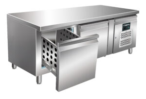SARO Unterbaukühltisch mit 2 Schubladen, Modell UGN 2100 TN-2S - SARO Artikel 323-3112
