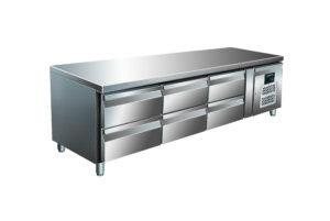 SARO Unterbaukühltisch mit 3x2 Schubladen, Modell UGN 3160 TN - SARO Artikel 323-3124