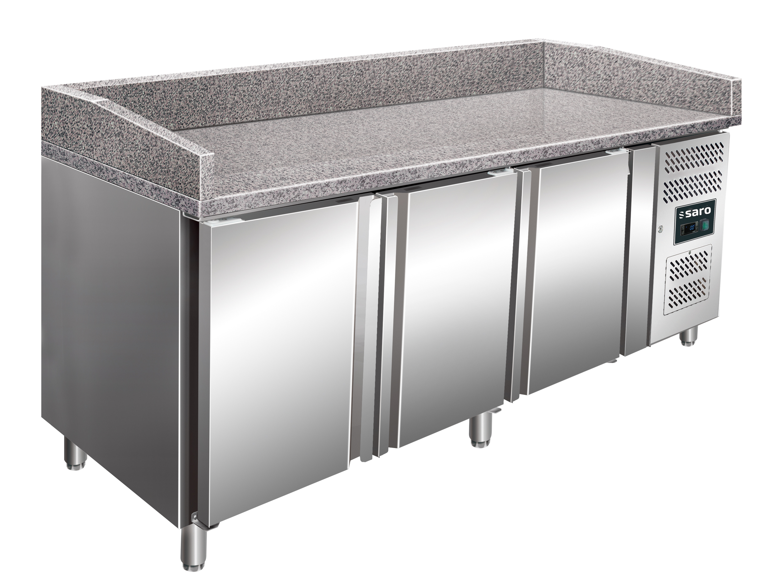 SARO Pizzatisch, 3 Türen, Modell PZ 3600 TN - SARO Artikel 323-3136