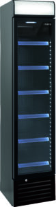 SARO Getränkekühlschrank mit Werbetafel - schmal, Modell DK 134 PRO - SARO Artikel 325-2250