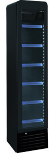 SARO Getränkekühlschrank schmal, schwarz, Modell DK 134 PRO ROUND - SARO Artikel 325-2255