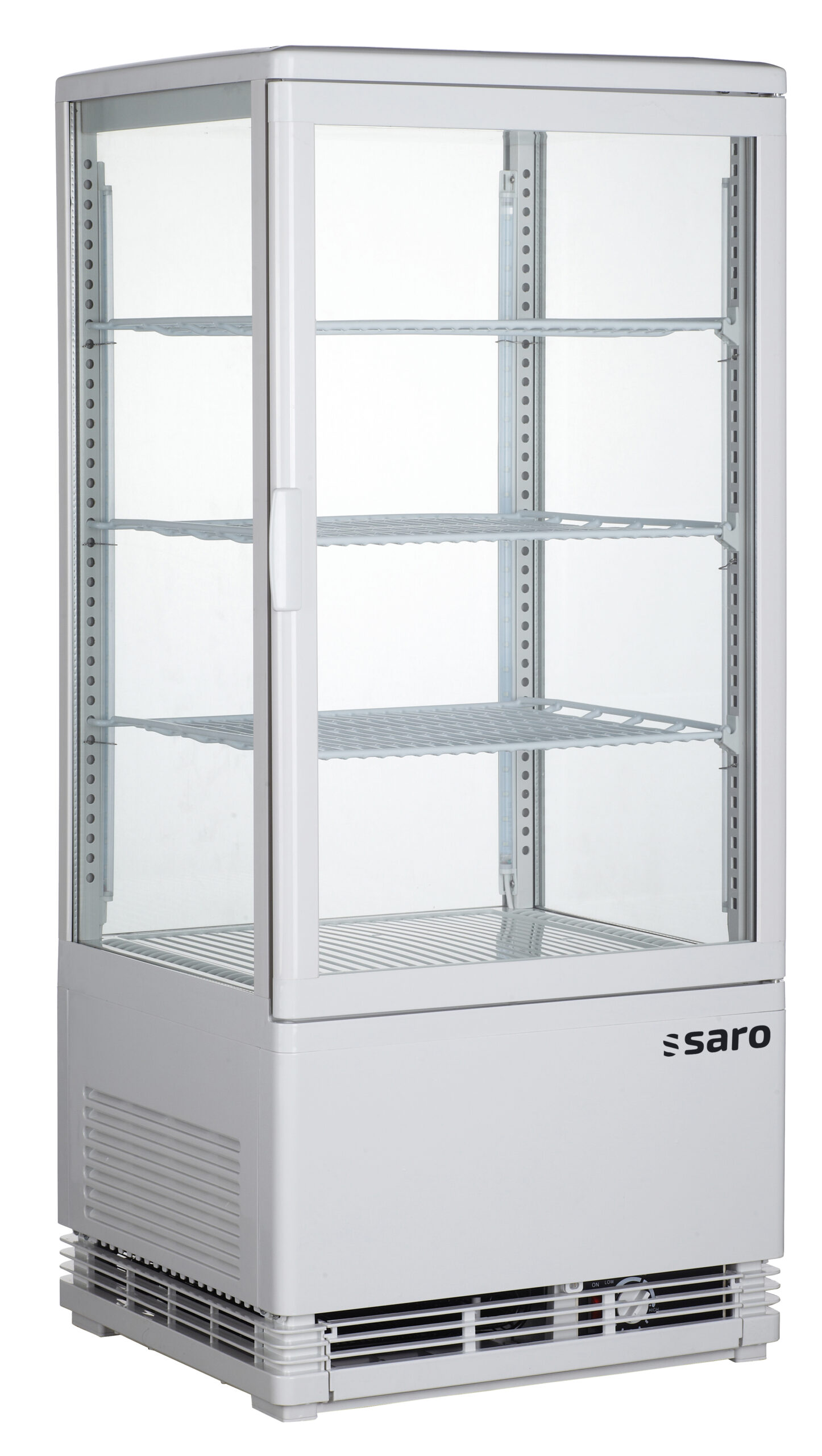 SARO Kühlvitrine 78 Liter, Modell SC 80 weiß - SARO Artikel 330-1007