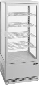 SARO Kühlvitrine 98 Liter, Modell SC 100 weiß - SARO Artikel 330-1012