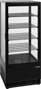 SARO Kühlvitrine 98 Liter, Modell SC 100 schwarz - SARO Artikel 330-1013