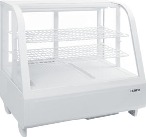 SARO Kühlvitrine 100 Liter, Modell KATRIN weiß - SARO Artikel 330-1031
