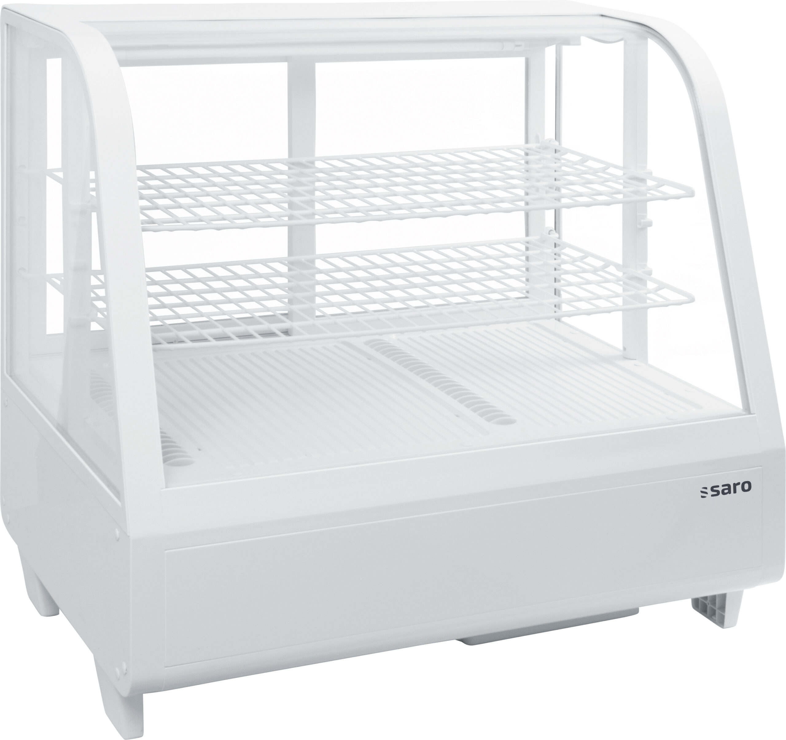 SARO Kühlvitrine 100 Liter, Modell KATRIN weiß - SARO Artikel 330-1031