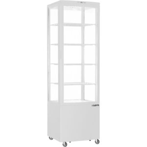 SARO Kühlvitrine 235 Liter, Modell SVEN weiß - SARO Artikel 330-1035
