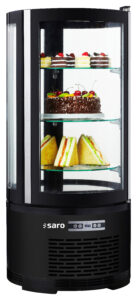 SARO Kuchenvitrine - schwarz Modell MATILDE - SARO Artikel 330-1126