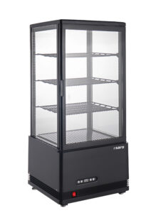 SARO Kühlvitrine Modell SC 70 AV, schwarz - SARO Artikel 330-30051