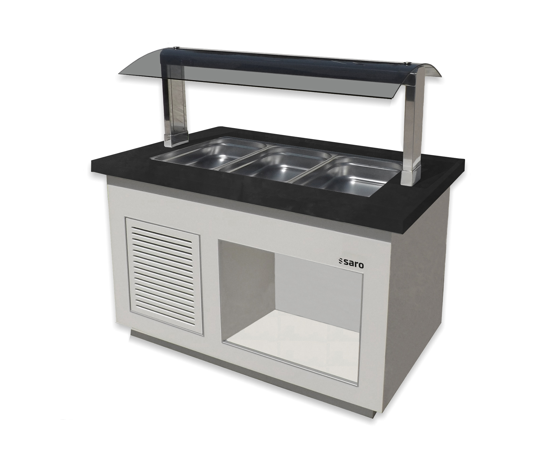 SARO Salatbar für 3x 1/1 GN, Modell PREMIUM LINE SB-K130 weiß - SARO Artikel 366-2000