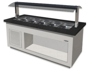 SARO Salatbar für 5x 1/1 GN, Modell PREMIUM LINE SB-K200 weiß - SARO Artikel 366-2010