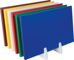 SARO Polyethylen-Schneidebrett, Anti-Rutsch-Füße, grün - SARO Artikel 387-1005