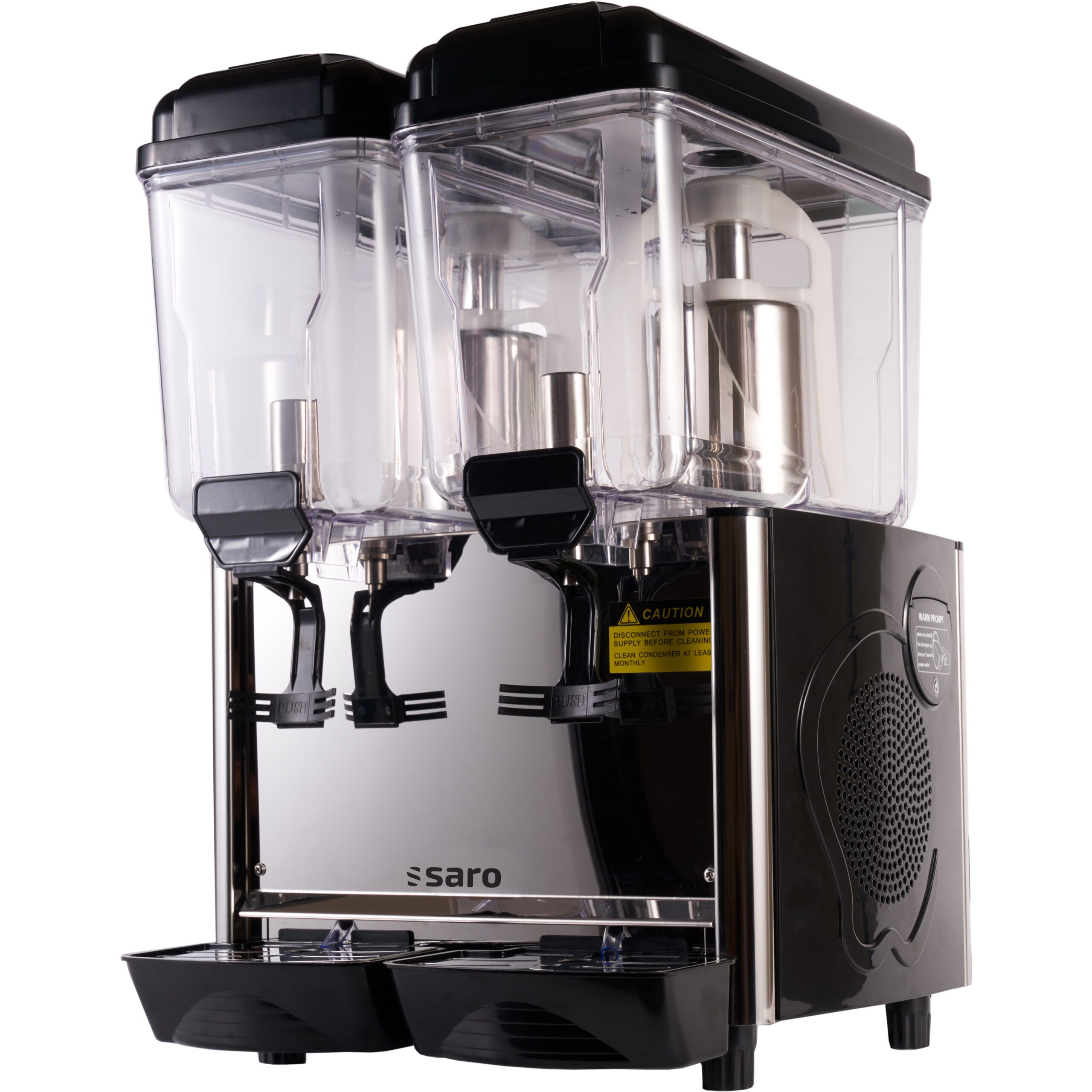 SARO Kaltgetränke-Dispenser Modell COROLLA 2B - schwarz - SARO Artikel 398-1013