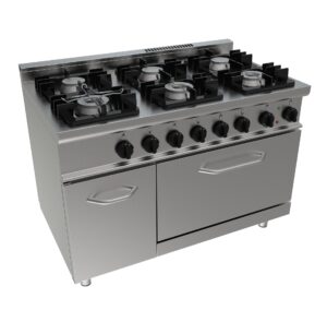 SARO Gasherd mit Elektrobackofen Modell E7/KUPG6LE - SARO Artikel 423-1045