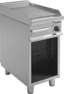 SARO Elektro-Griddleplatte mit offenem Unterbau, Modell E7/KTE1BAR - SARO Artikel 423-1240