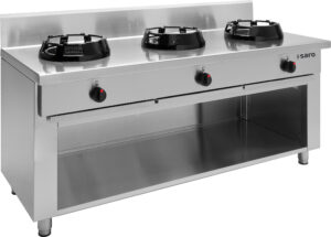 SARO Wok-Gasherd mit offenem Unterbau Modell CC/03 - SARO Artikel 423-2050