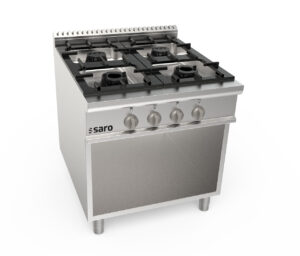 SARO Gasherd offener Unterbau 4 Brenner Modell LQ / CUG4BA - SARO Artikel 423-8005