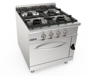 SARO Gasherd + Gasofen 4 Brenner Modell LQ / CUG4NG - SARO Artikel 423-8015