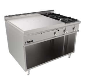 SARO Glühplattenherd offener Unterbau +2 Brenner Modell LQ / TPG6BA - SARO Artikel 423-8115