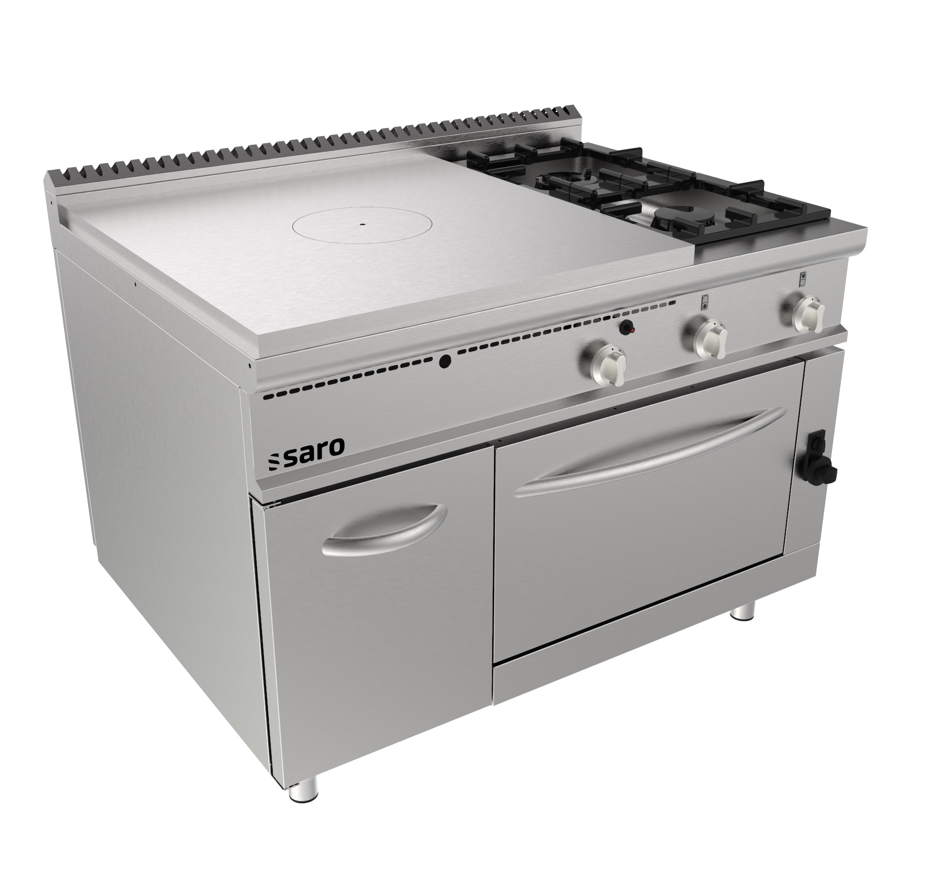 SARO Glühplattenherd Gasofen+ 2 Brenner +Tür Modell LQ / TPG6LO - SARO Artikel 423-8120