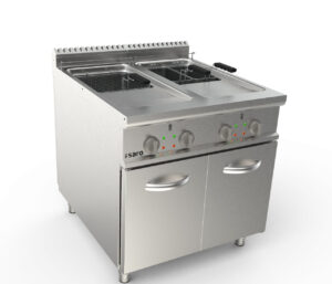 SARO Elektrofritteuse 2 x 21 Liter Modell LQ / FRE2V21 - SARO Artikel 423-8315