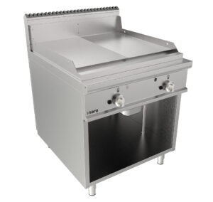 SARO Gasgriddleplatte 800 mm breit Standgerät 1/2+1/2 Modell LQ / FTG4BAM - SARO Artikel 423-8645