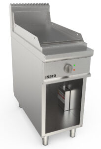 SARO Elektrogriddleplatte 400 mm breit Stand glatt Modell LQ / FTE2BAL - SARO Artikel 423-8725