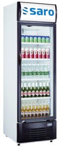 SARO Getränkekühlschrank mit Werbetafel, Modell GTK 382 - SARO Artikel 437-1013