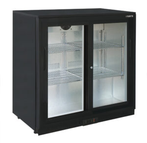 SARO Barkühlschrank mit 2 Schiebetüren, Modell BC 198 SD - SARO Artikel 437-1035