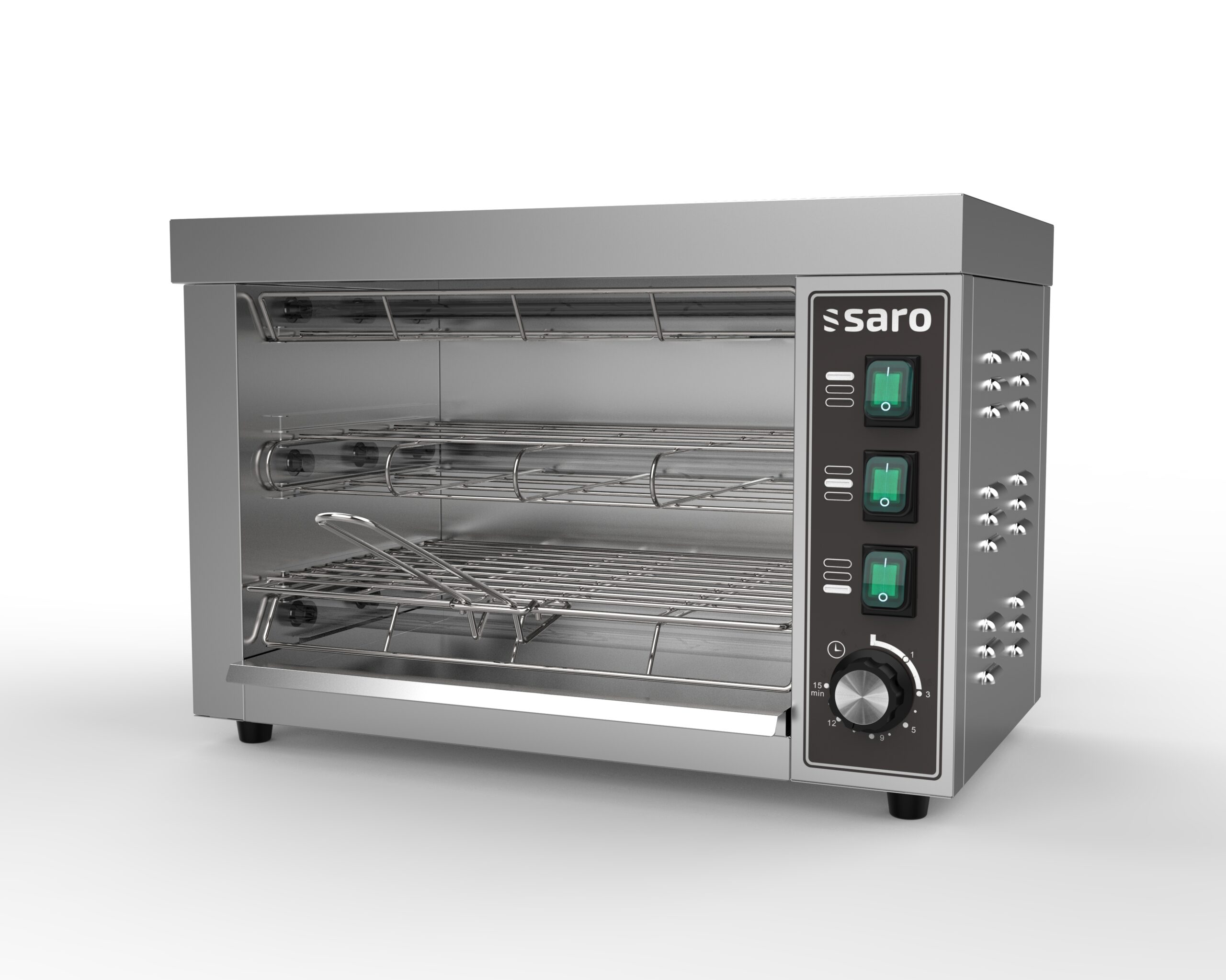 SARO Doppelter Quarzröhren-Toaster Modell ALIVA - SARO Artikel 443-2107 Detailansicht 2