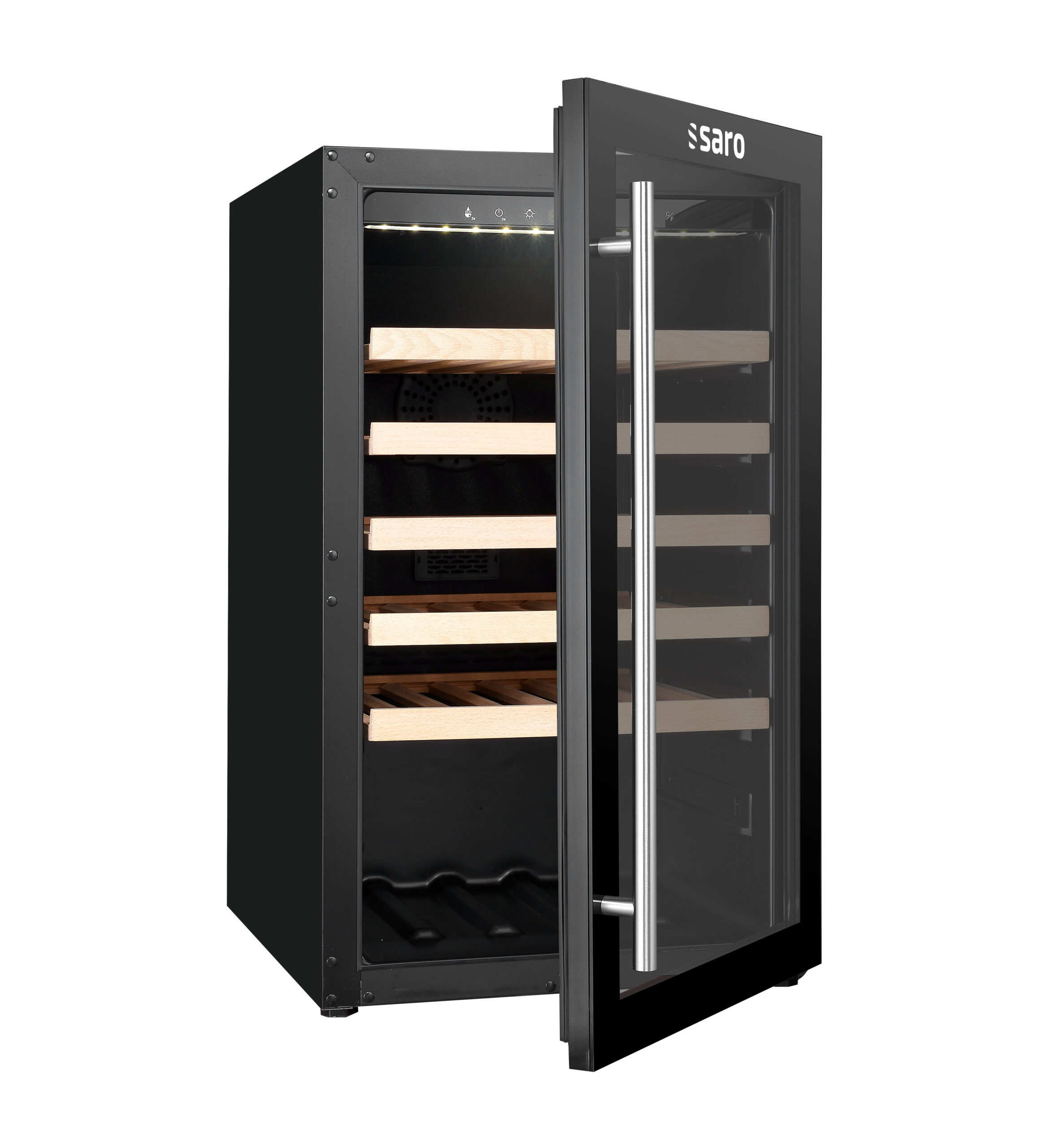 SARO Weinlagerschrank für 40 Flaschen, Modell WK 40 - SARO Artikel 446-1015 Detailansicht 2