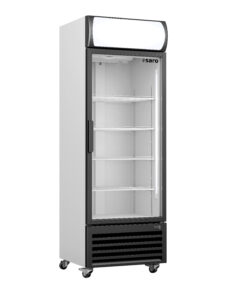 SARO Kühlschrank mit Glastür + Werbetafel, Modell GTK 370 - SARO Artikel 453-1004