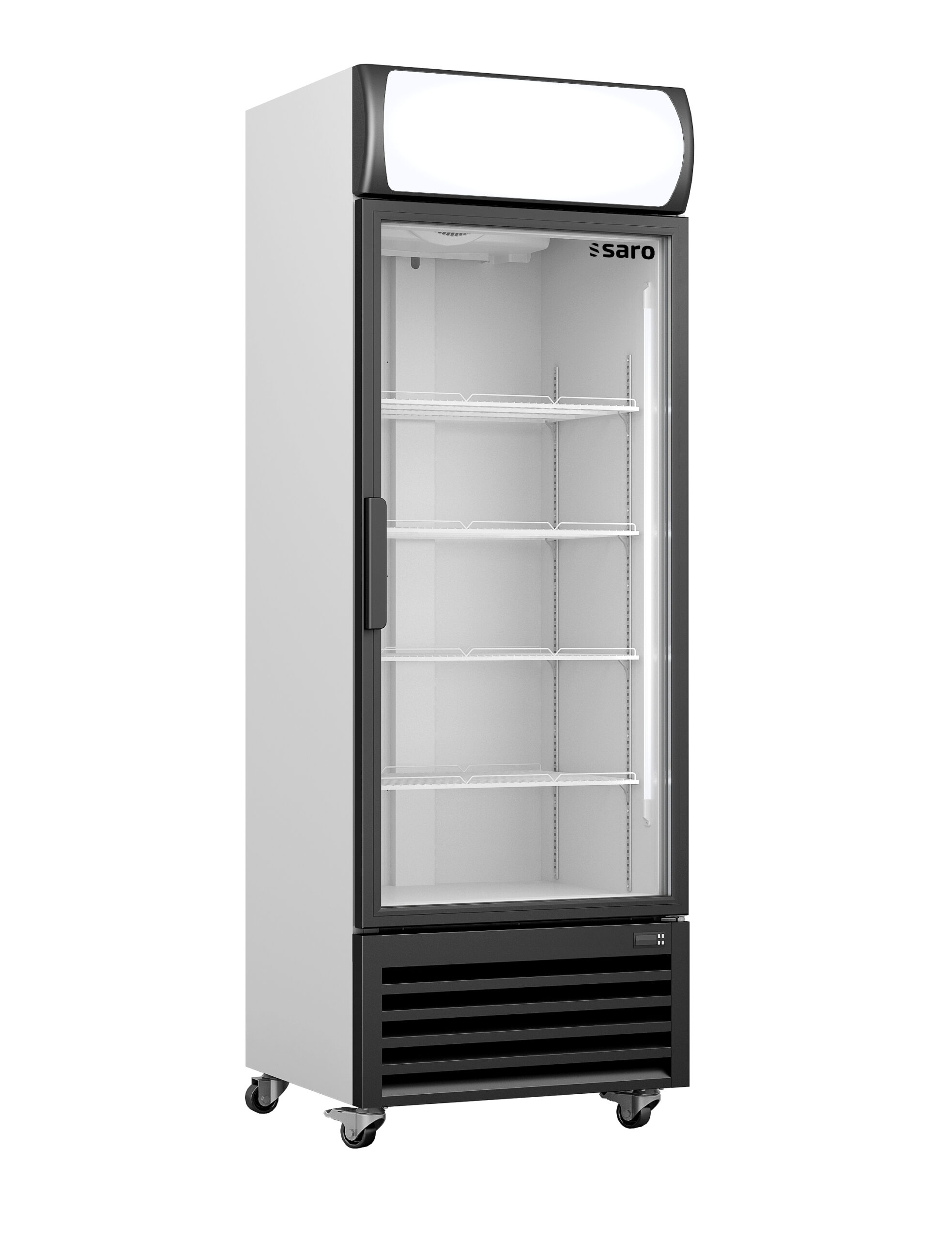 SARO Kühlschrank mit Glastür + Werbetafel, Modell GTK 370 - SARO Artikel 453-1004