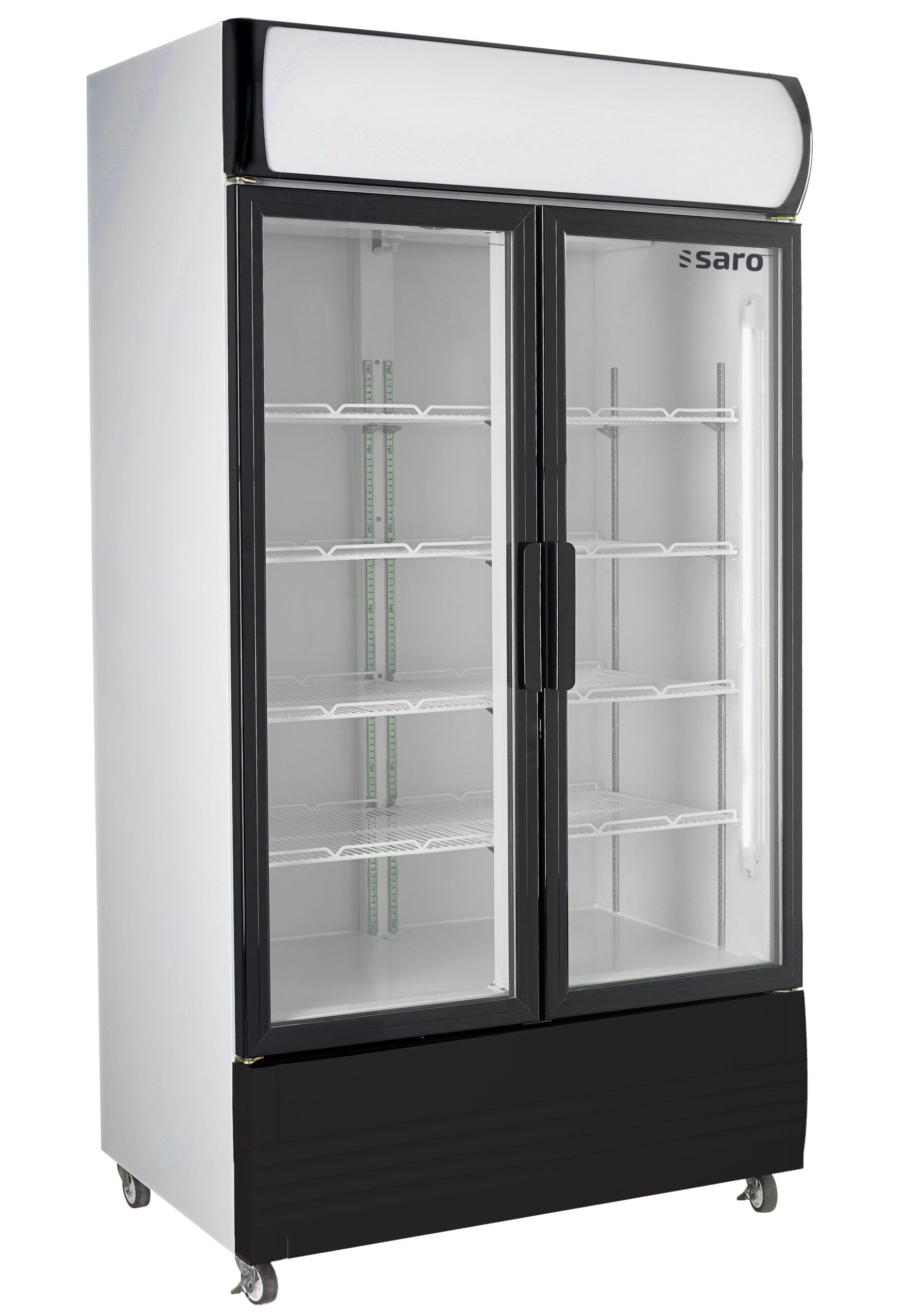 SARO Kühlschrank mit 2 Glastüren und Werbetafel, Modell GTK 580 - SARO Artikel 453-1007