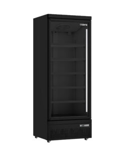 SARO Kühlschrank mit Glastür, Modell GTK 600 PRO - schwarz - SARO Artikel 453-1115