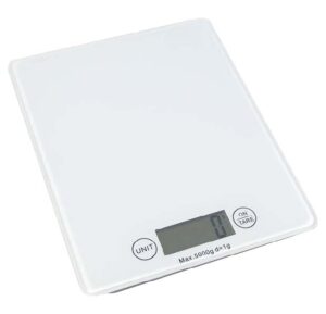 SARO Küchenwaage digital, Glasplatte, 5 kg, Modell 4745BO - SARO Artikel 484-1080
