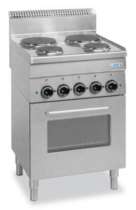 SARO Elektroherd mit Elektrobackofen, 4 Platten 600 Line Standmodell E4F6 - SARO Artikel 504-1050