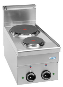 SARO Elektroherd, 2 Platten 600 Line Tischmodell E26 - SARO Artikel 504-1055