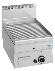 SARO Gasgrillplatte gerilltTischmodell GFT46R - SARO Artikel 504-1130
