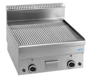 SARO Gasgrillplatte gerillt Tischmodell GFT66R - SARO Artikel 504-1140