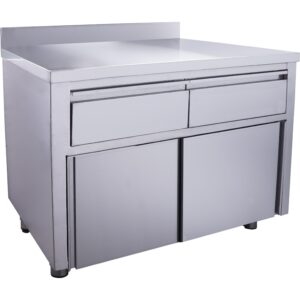 SARO Schiebetürenschrank mit 2 Schubladen und Aufkantung, 1200X700mm - SARO Artikel 700-2305