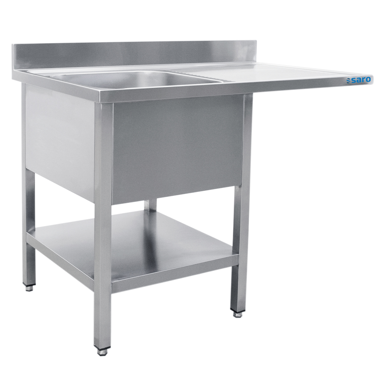 SARO Spülcenter 1 Becken, links - B 1400 x T 700 mm - SARO Artikel 700-2605L