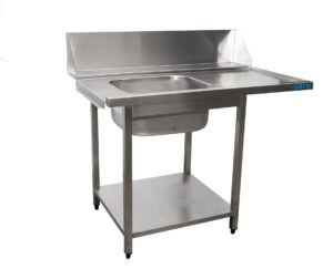 SARO Zulauftisch Spülmaschine links, 1200 mm - SARO Artikel 700-3000L