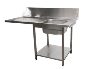 SARO Zulauftisch Spülmaschine rechts, 1600mm - SARO Artikel 700-3005R