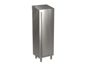 SARO Edelstahlhochschrank schräges Dach Breite 600mm - SARO Artikel 700-4000